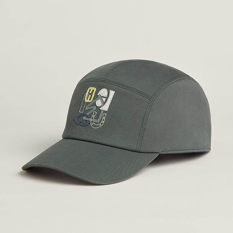 Nevada Puzzle cap - Grey | Hermès Mainland China